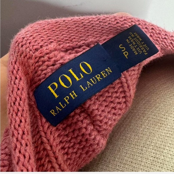 Polo Ralph Pink Sweater - Picture 3 of 4